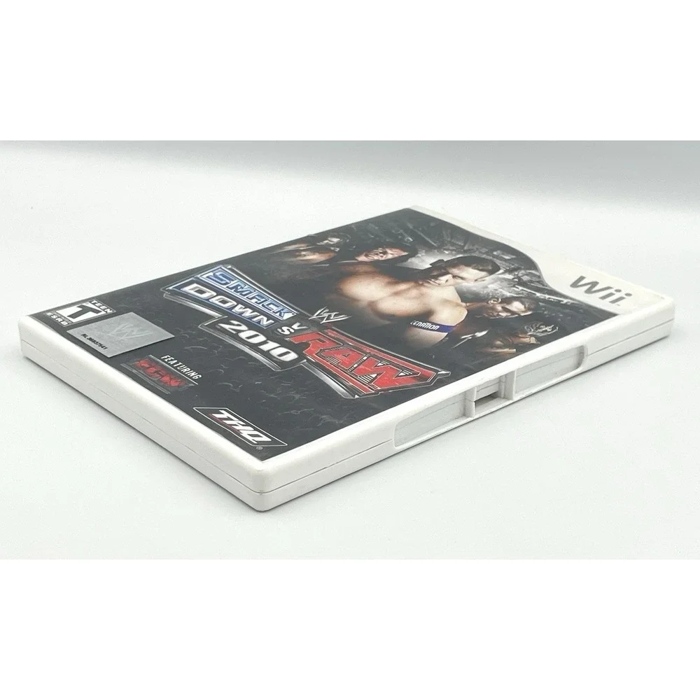 WWE SmackDown vs Raw 2010 Nintendo Wii‎ Complete CIB Tested Works Wrestling Game
